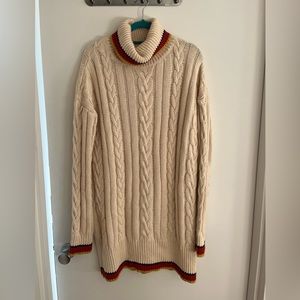 Again Los Angeles turtleneck sweater dress never worn